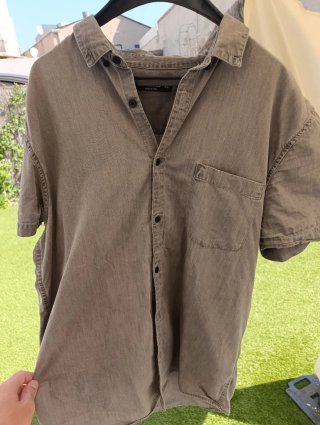 Camisa gris vintage