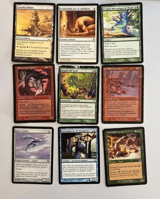 Lote 254 Cartas Magic The Gathering + Álbum Salvat