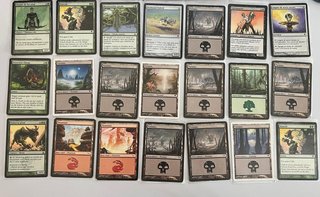 Lote 254 Cartas Magic The Gathering + Álbum Salvat