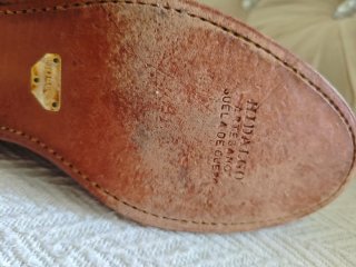 Botas camperas piel marrón Talla 41