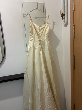 Vestido de Novia Beige Talla 36