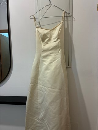 Vestido de Novia Beige Talla 36
