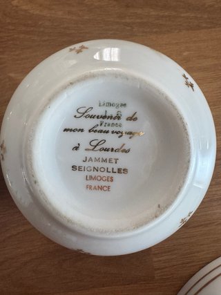 Joyeros Limoges porcelana