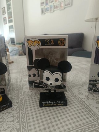 Funko Pop Mickey, Minnie, Jack y Mérida. Unidad.