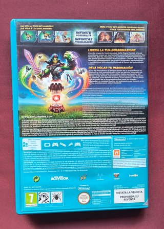 Skylanders Imaginators WiiU Disco+Custodia Ita Esp