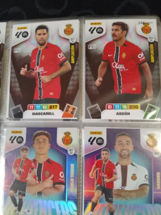 Pack Cromos RCD Mallorca Adrenalyn XL Liga 2026.