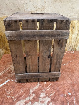 Cajas de fruta antiguas de Biar (2 unidades)