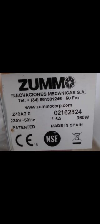 Exprimidor Zummo Profesional