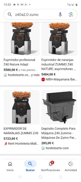 Exprimidor Zummo Profesional
