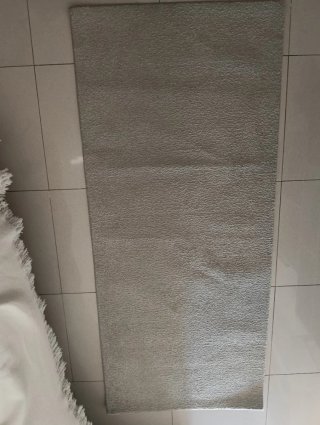 2 Alfombras grises 165x50 pelo corto
