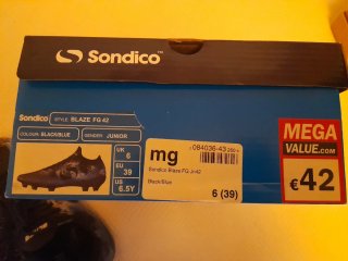 Botas de fútbol Sondico niño