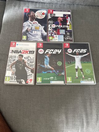 Juegos Nintendo Switch: PACK DE 5 juegos