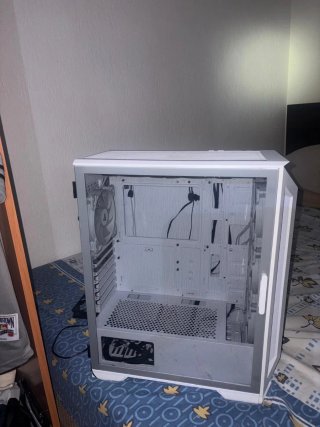 Torre PC Blanca con 6 ventiladores rgb