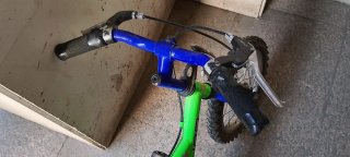 Bicicleta infantil 14 pulgadas verde