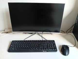 Pantalla 23 NGS + Teclado y Ratón NGS