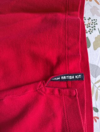 Polo Hackett Talla L Roja