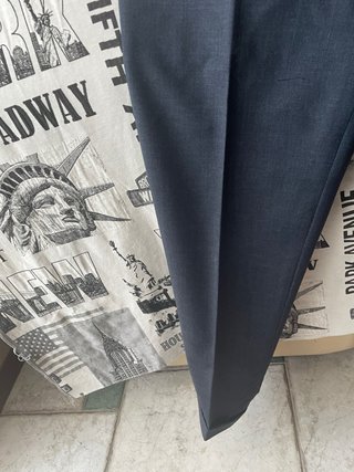 Pantaloni eleganti uomo blu