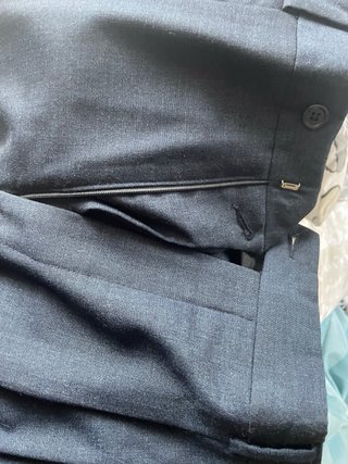 Pantaloni eleganti uomo blu