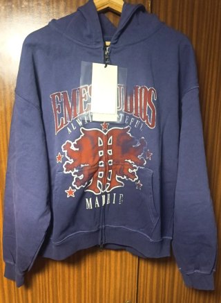 Sudadera Eme Studios Azul Talla M