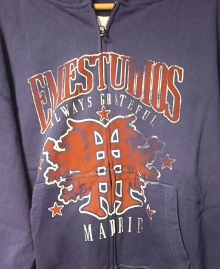 Sudadera Eme Studios Azul Talla M