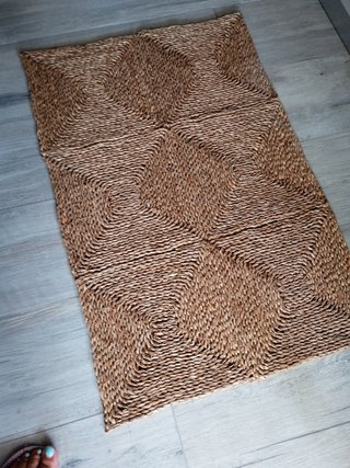 Alfombra de fibra natural