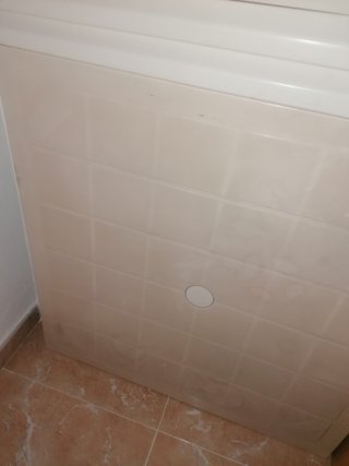 Mesa plástico blanca cuadrada de 80cm y 4 sillas