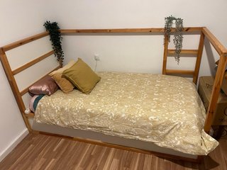 Letto a castello in legno con istruzioni incluse