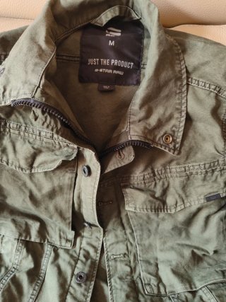 Chaqueta verde entretiempo