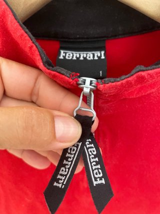 Camiseta Ferrari, manga corta, mujer.