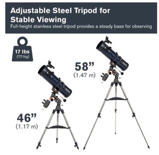 Telescopio Celestron Astromaster 130EQ-MD