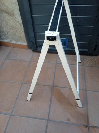 Caballetes de hierro plegables