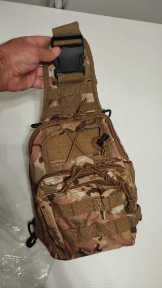 Bandolera Táctica Camuflaje 8L