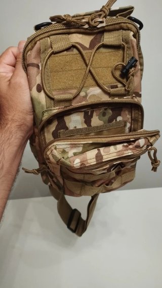 Bandolera Táctica Camuflaje 8L