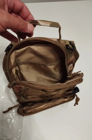 Bandolera Táctica Camuflaje 8L