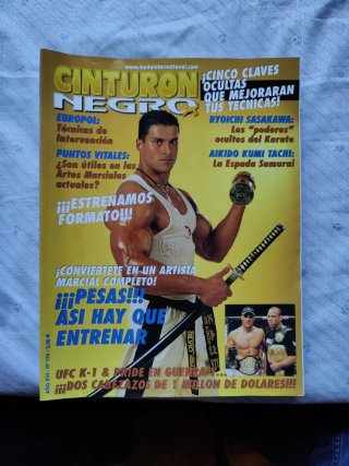 9 Revistas Cinturón Negro lote 4
