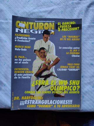 9 Revistas Cinturón Negro lote 4
