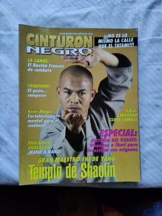 9 Revistas Cinturón Negro lote 4