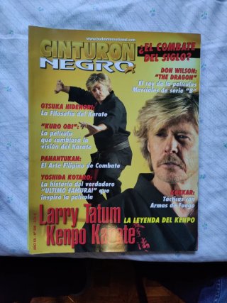 9 Revistas Cinturón Negro lote 4