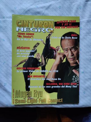 9 Revistas Cinturón Negro lote 4
