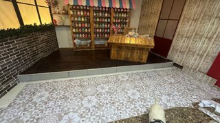 Escenario Navidad Tienda Vintage