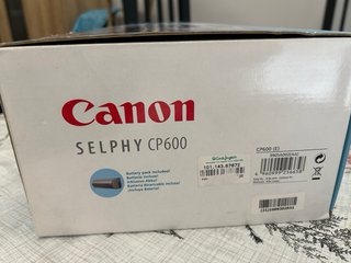 Canon Selphy CP600 Impresora Fotos Compacta