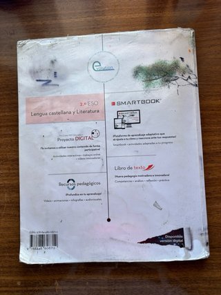 Lengua castellana y literatura, 2o ESO
