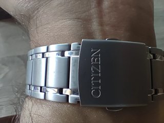 Citizen Eco-Drive Titanio Blanco y Oro
