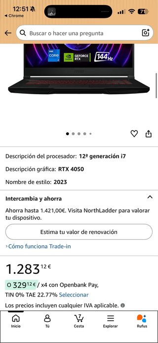 Negociable!! Portátil Gamer MSI Intel Core i7/RTX