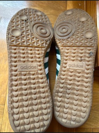 Zapatillas Adidas Samba Blancas y Verdes