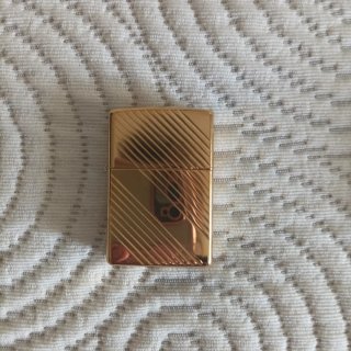 Accendino Zippo Dorato Striato_1