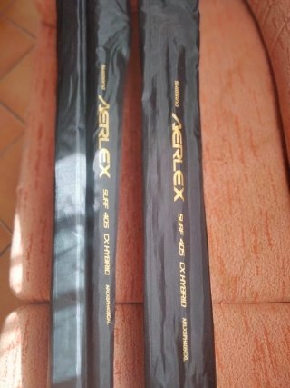 SE VENDE PAREJA,DE CAÑAS, PARA SURF CASTING.