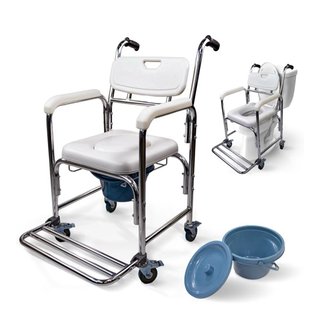 Silla WC 3 en 1 Ducha Elevador WC