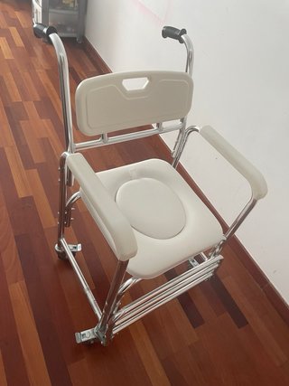 Silla WC 3 en 1 Ducha Elevador WC