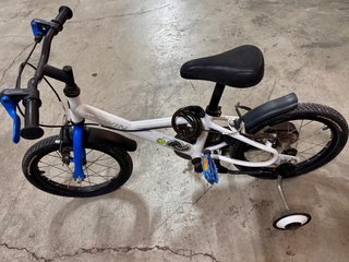 Bicicleta infantil B'Twin 16 con ruedines